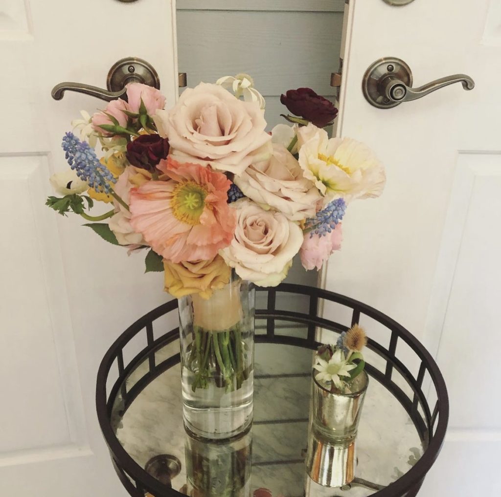 vase floral design arrangements by obx wedding flowers